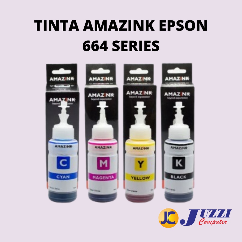 1 Set Tinta Amazink Epson 664