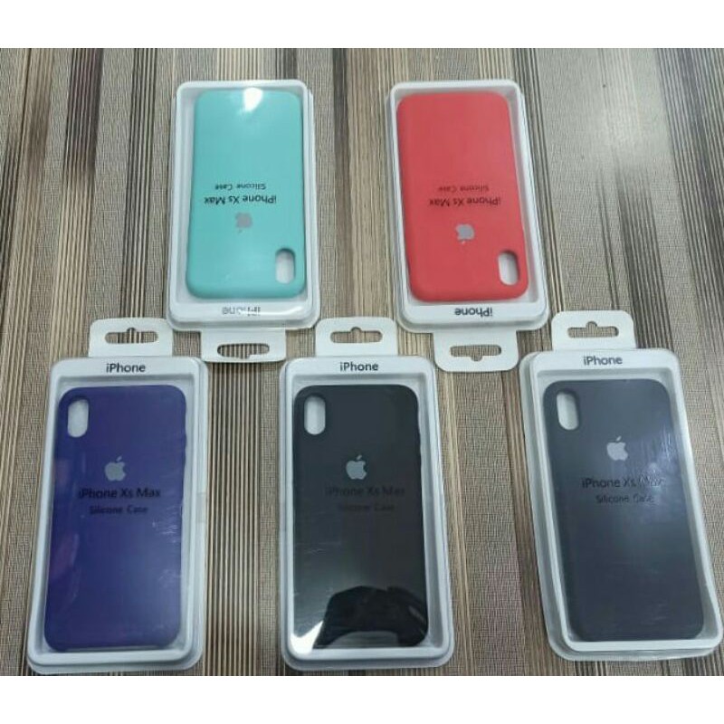 Casing Softcase Silicon Original For Iphone X/XR/Xs Max