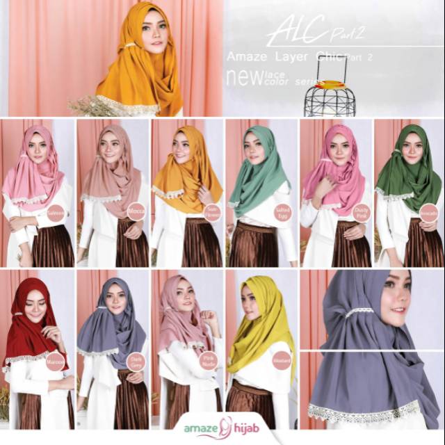 PASMINA INSTAN TIARA HIJABERS ALC 2 NEW AMAZE HIJAB