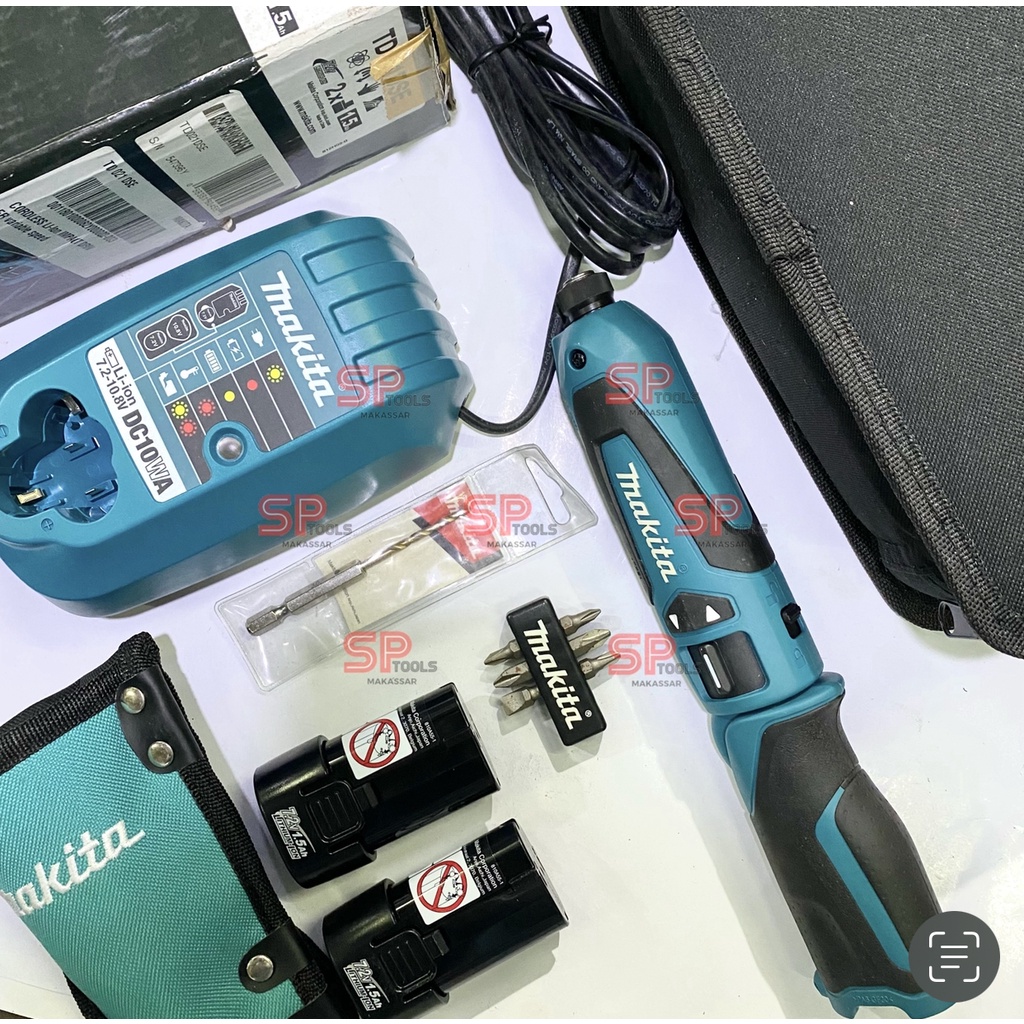 MESIN BOR LIPAT CORDLESS / CAS / BOR OBENG MAKITA TD021DSE / TD 021DSE