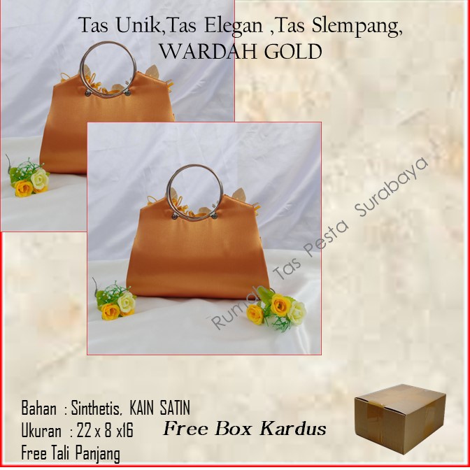 Tas Kecil,Tas Imut,Tas Kondangan,WARDAH GOLD