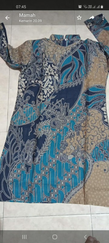 Atasan Batik Seragam Batik Solo Batik Pekalongan Baju Batik Wanita Td 268