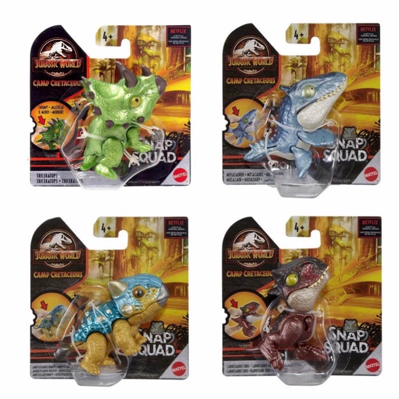 Jurassic world snap squad dino dinosaur dinosaurus ori original mattel