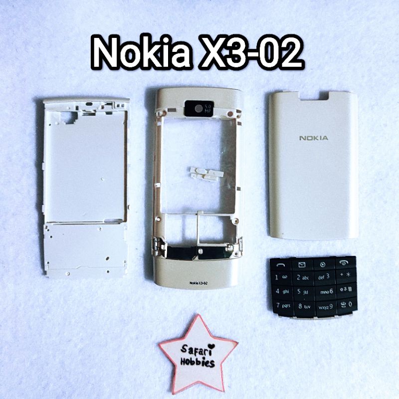 Cassing Nokia X3-02 Depan Belakang