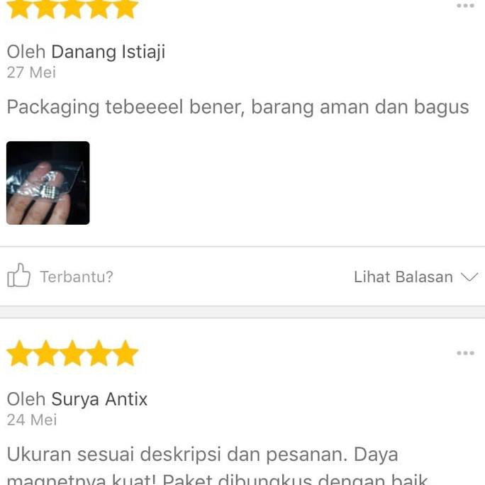 

Magnet Neodymium 5X5Mm 5X5 Mm 5 X 5 Bulat Koin Putih Neodimium Neo Alfredo87 Berkualitas