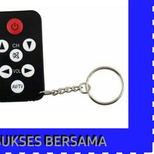 ֍ BEST QUALITY Remot TV Universal Control Mini With Keychain ♥