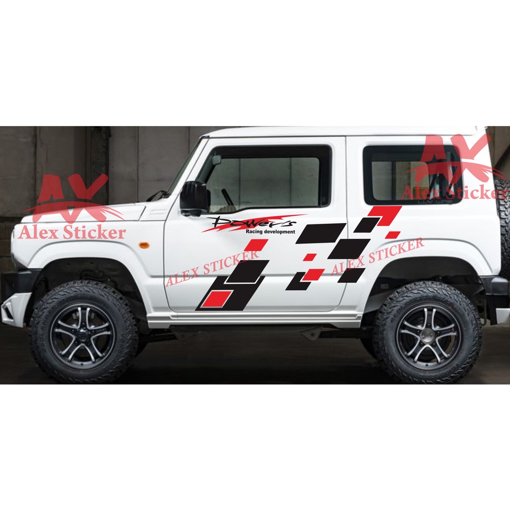 STIKER CUTING STICKER MOBIL SUZUKI JIMNY KATANA