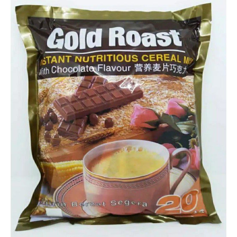 GOLD ROAST INSTAN CEREAL CHOCOLATE FLAVOR 600gr