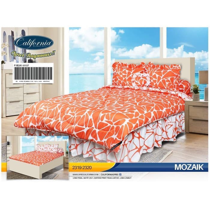 Bedcover California 180 x 200 Mozaik