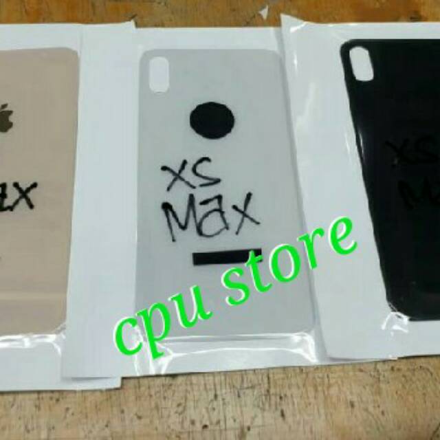 Backdoor cover tutup belakang iphone xs max original.