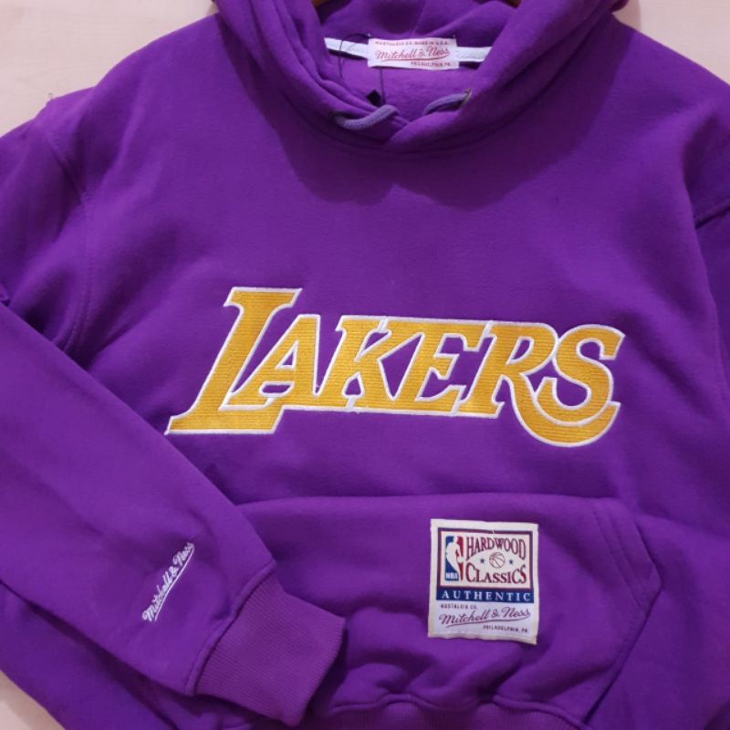 Hodie Lakers mitchell n ness bordel lilac