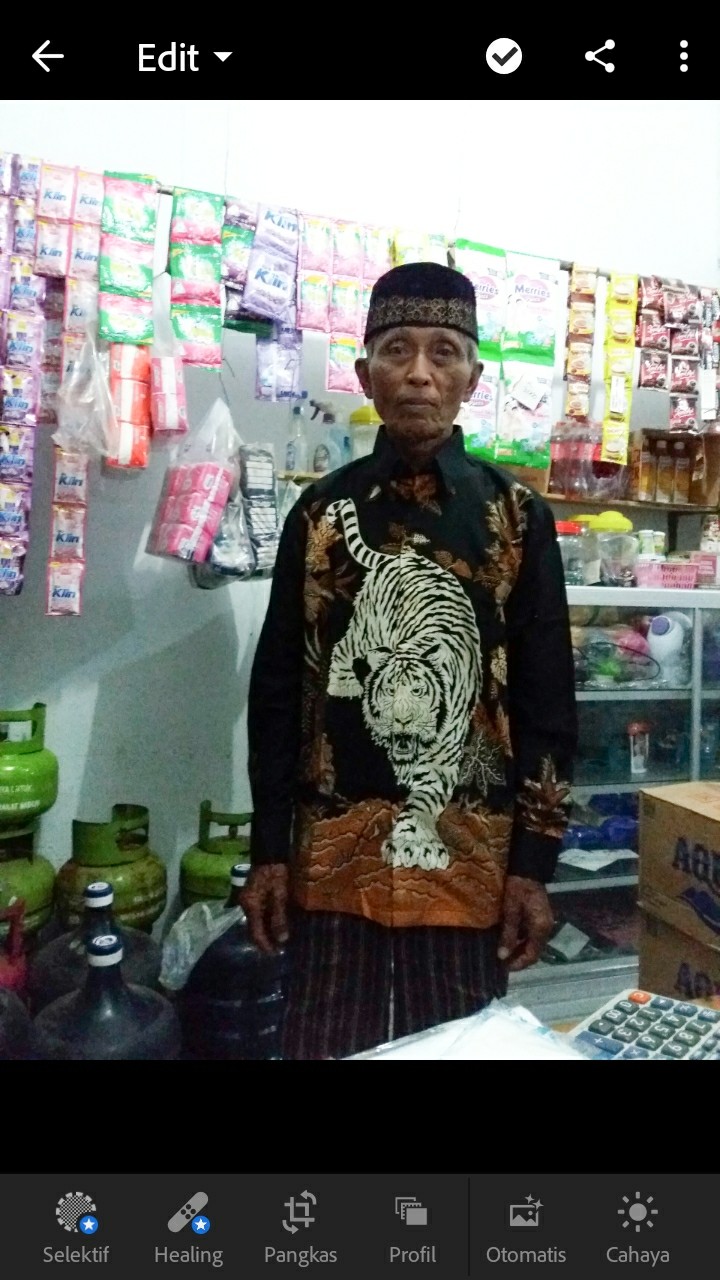 Batik Pria Macan Sogan 2 Lapis Furing Katun Halus Sragenan Size M-xxl Asli Solo