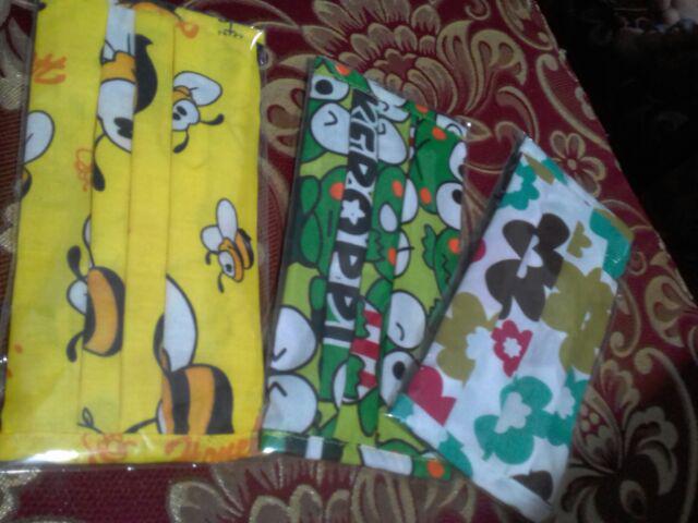 Masker 2ply Serut Bisa Di Isi Tisu