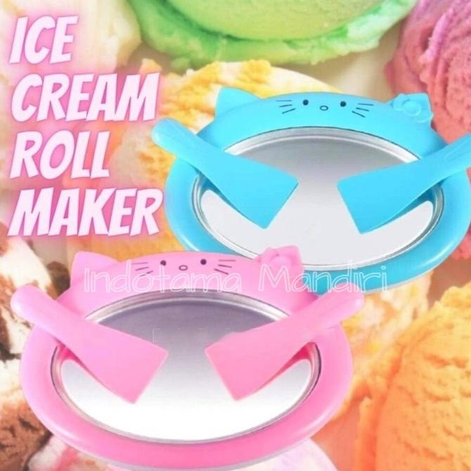

READY COD Alat Pembuat Ice Cream dan Yogurt - Ice Cream Roll Maker Instant - Pink TERJAMIN Kode 626