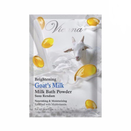 

VIENNA MILK BATH POWDER GOAT'S MILK - 50G SACHET