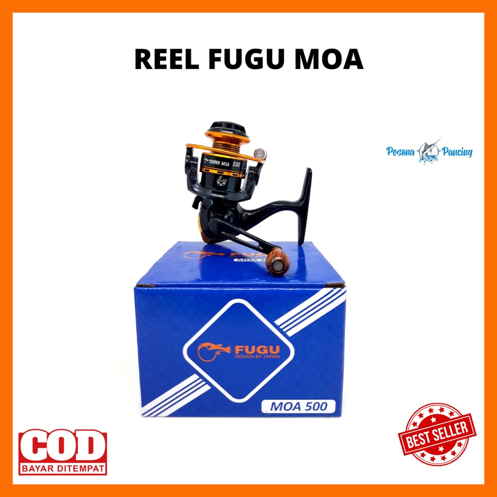 Reel Pancing MINI FUGU CATFISH MOA 500 Ultralight Fishing Design By Japan Super Halus
