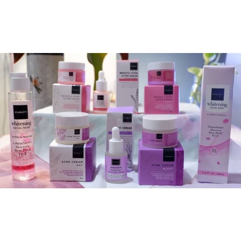 (COD) PAKET LENGKAP SCARLETT WHITTENING