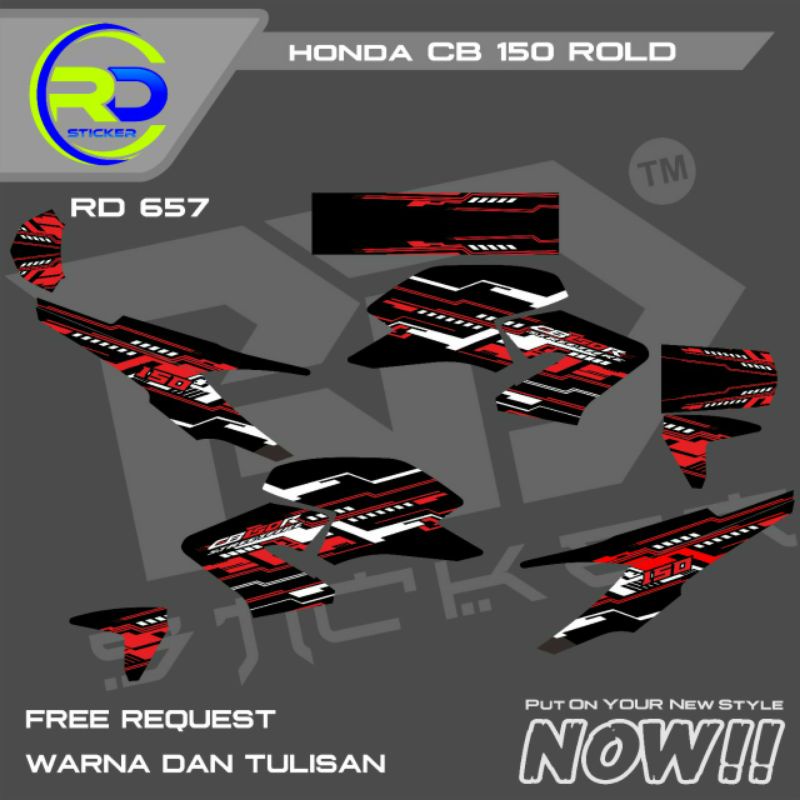 decal sticker CB150R old