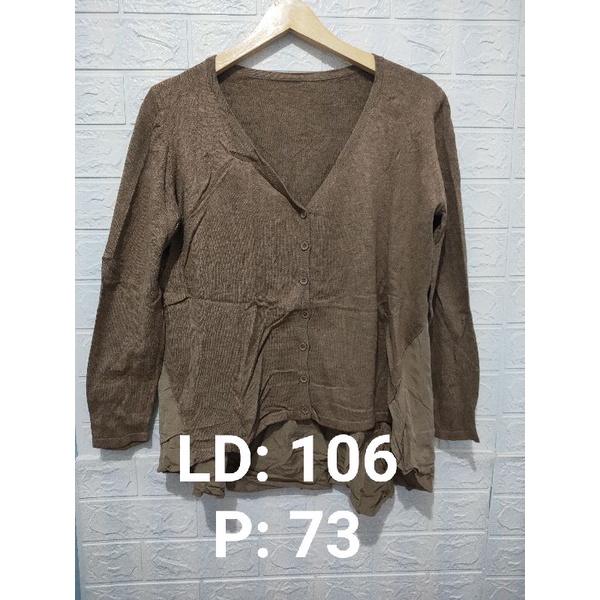 Cardigan Rajut dan Atasan Wanita (Thrift Shop/Preloved) 022-01