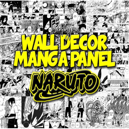 (16 LEMBAR) Poster Dinding Anime Manga Wall Decor Panel - Sticker Hiasan Dinding Wallpaper Kamar - Black Clover Jujutsu Kaisen Tokyo Revengers One Piece Black Clover Naruto Boruto Demon Slayer Kimetsu no Yaiba Attack on Titan Shingeki no Kyojin Haikyuu-6
