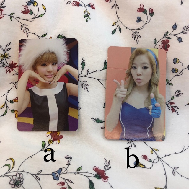 SNSD Hoot Album Sunny Photocard