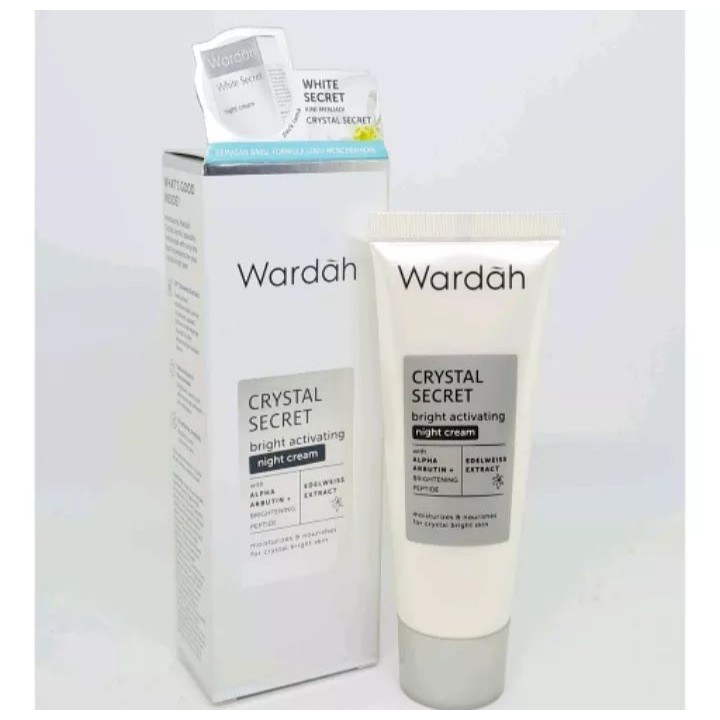 Wardah paket Crystal Secret 17ml 3 in 1