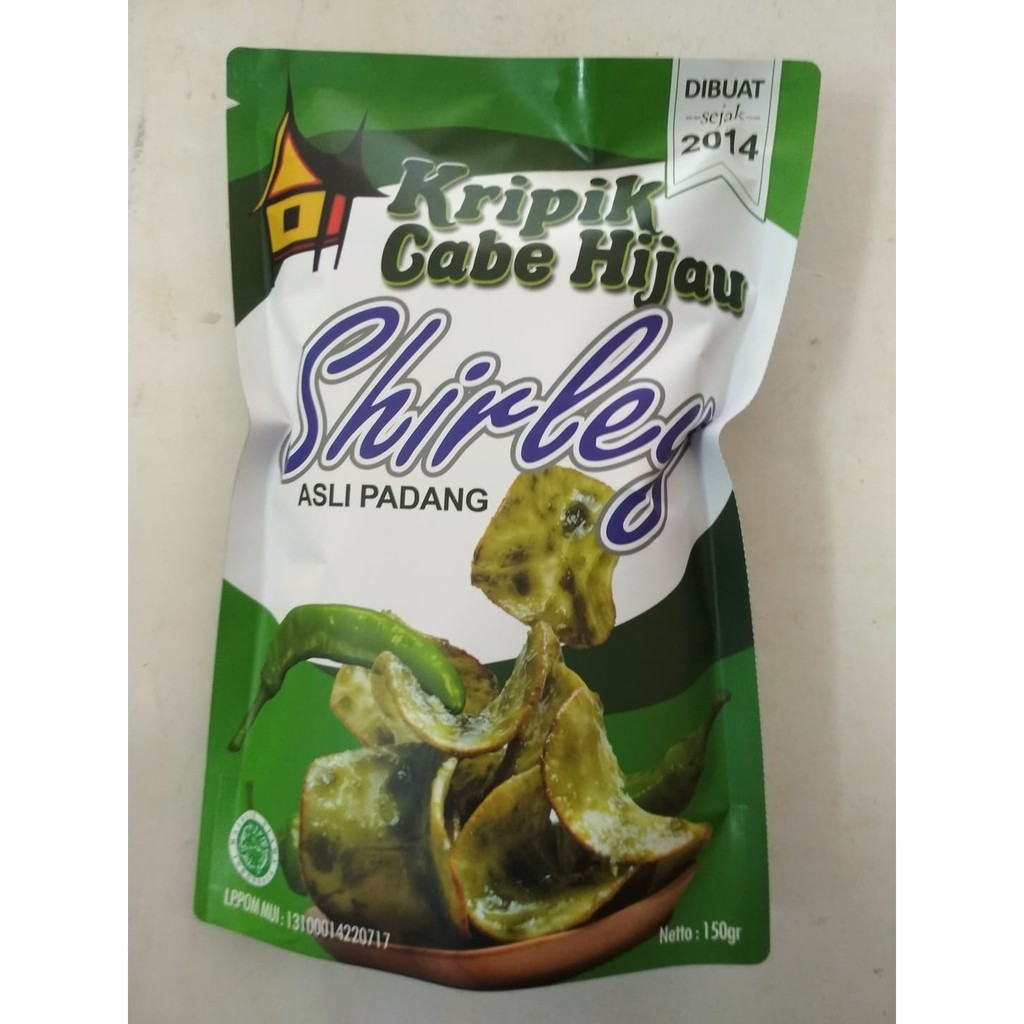 

Keripik Balado Cabe Ijo Shirley 150 gram