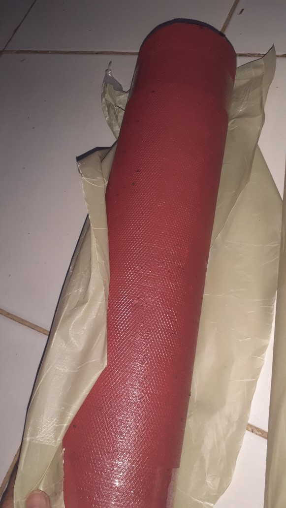 Karpet Talang 90 Cm / Karpet Atap / Karpet Merah Hitam