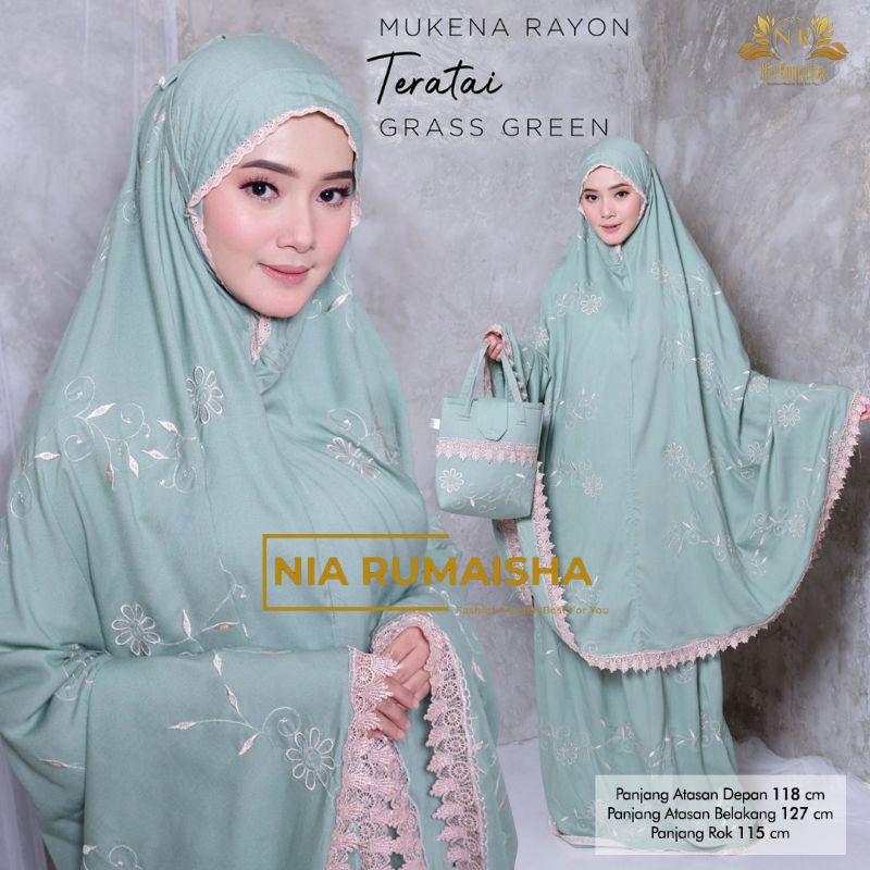 MUKENA TERATAI || NIA RUMAISHA