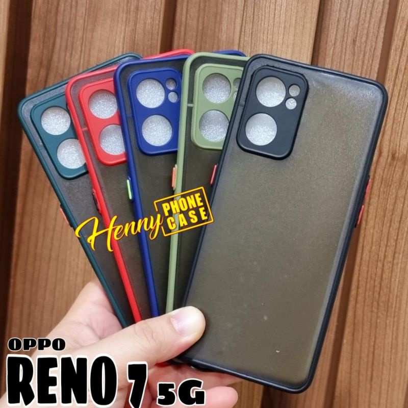 Reno 7 4G Reno 7 5G Reno 7 Z 5G Cover Dove Softcase Frosted Lis Warna Soft Case Dove Reno7 Series