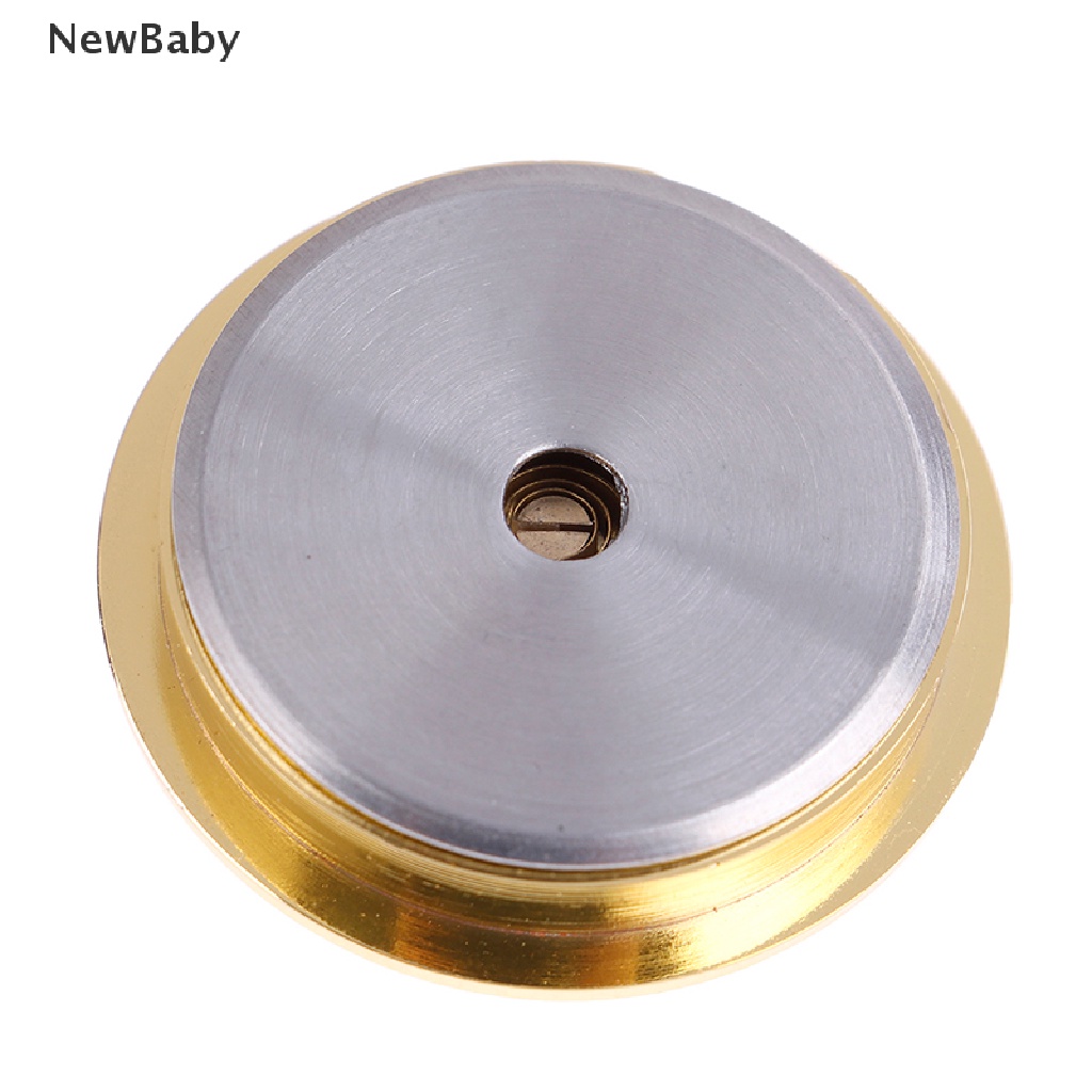 NewBaby 37mm round gold cigar smoking measure hygrometer humidity moisturizing ID