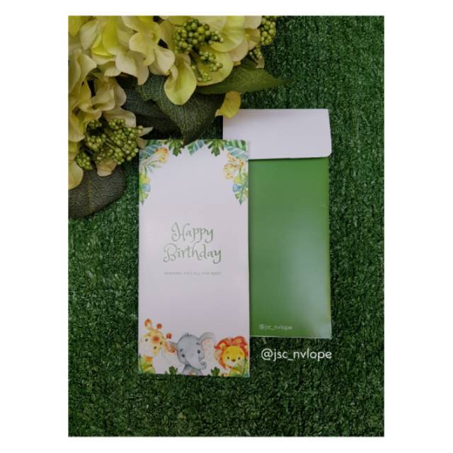 

Amplop custom ulang tahun birthday anak. Money Envelope. Gift for Birthday Kids Theme