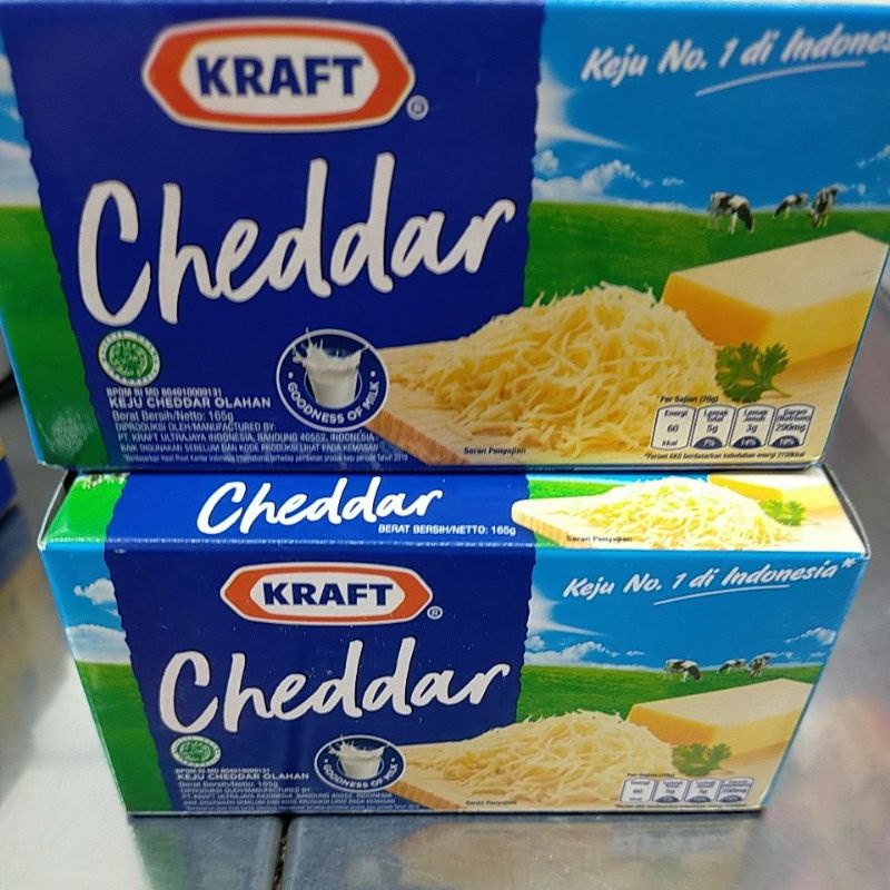 keju kraft chedar 165 gr