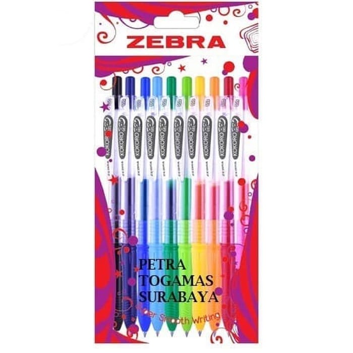 

Murah BULLPOINT 0.5 FINE ZEBRA KOKORO SET(10)/PTR700051126 Trendi