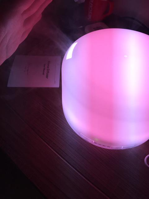 Humidifier Ultrasonic Diffuser 7 Led Color Night Light 500 Ml - Hp001