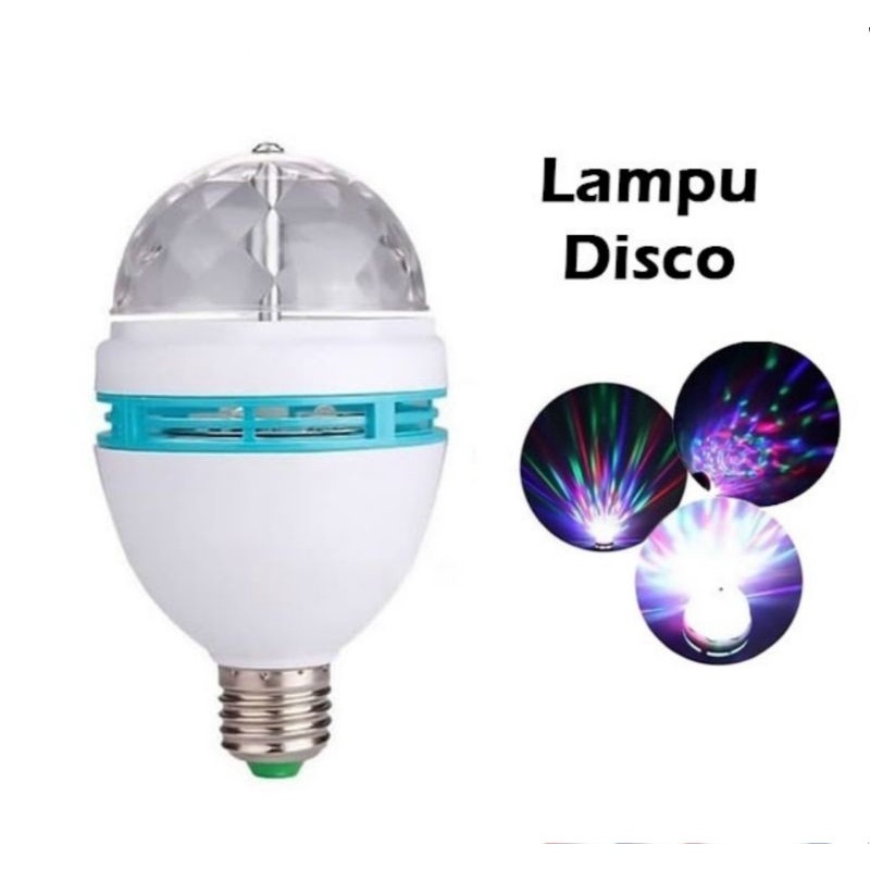 lampu disko lampu disco led lampu warna warni muter RGB