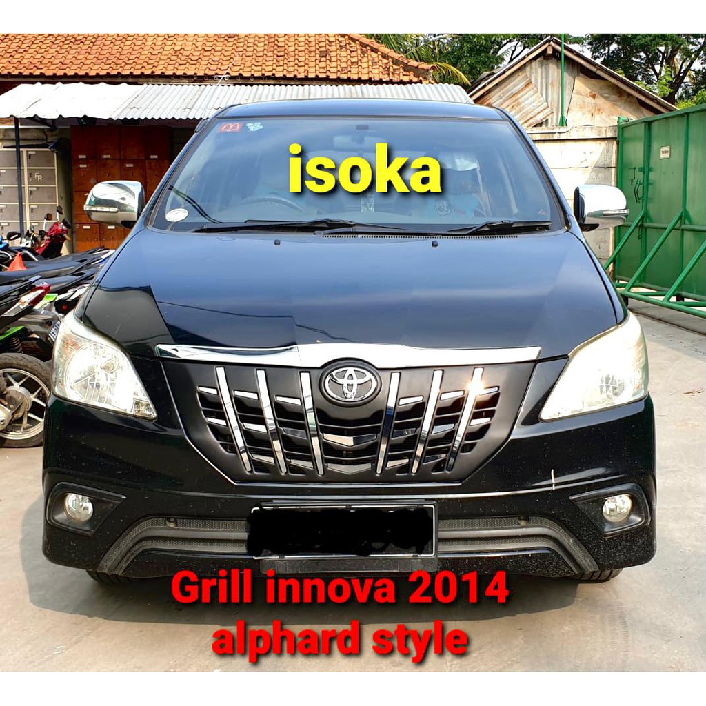 Grill Depan Toyota Innova 2014 Alphard Style