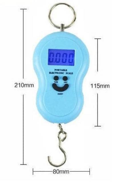 TIMBANGAN DIGITAL SCALE GANTUNG ELETRONIK  MAX 50KG PORTABLE