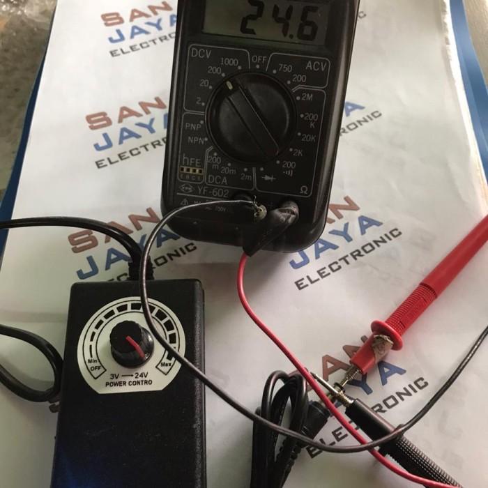 Adaptor Dimmer AC/DC 3V-24V 1A Adjustable Power Suplly