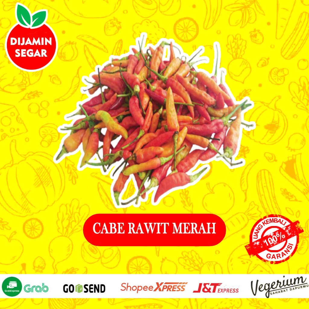 

Cabe Rawit Merah Sayur Sayuran Segar Bumbu Dapur Masakan Fresh Kualitas Premium