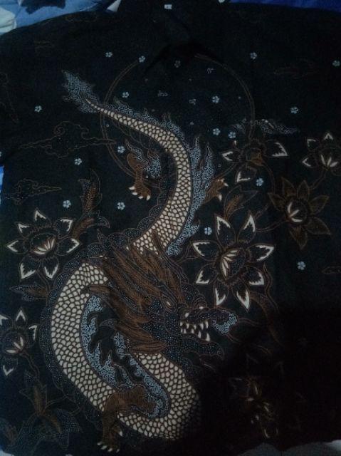 Nagageni Kemeja Batik Pria Full Furing Katun Primisima Batik Solo Batik Pria Eksklusif Batik Naga