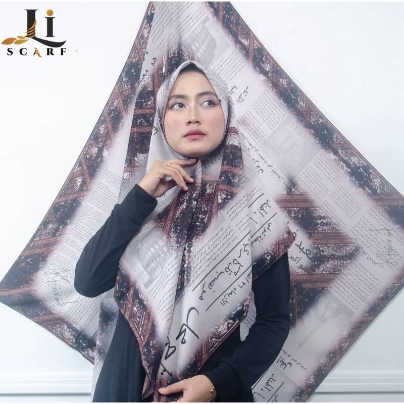 JILBAB KORAN ARAB ORIGINAL LI SCARF