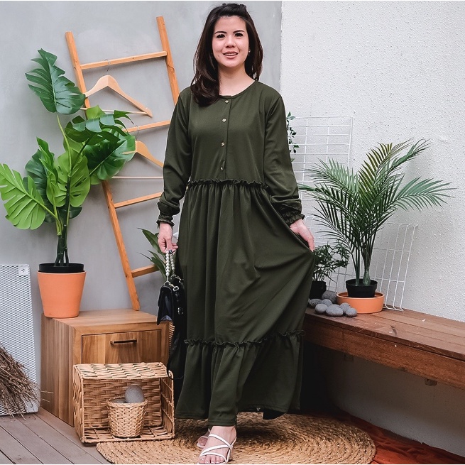 Godiva96 - GAMIS CHIKA / DRESS TERUSAN WANITA MUSLIM MEDAN