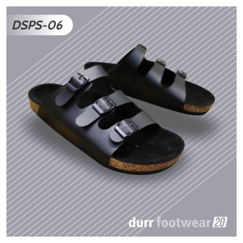 Sandal Puyuh Pria Slide Kulit Leather, Sandal durr footwear original handmade Sandal slop pria kulit