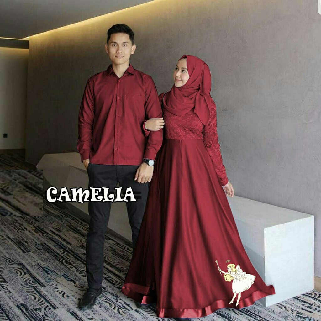 Couple Muslim Melia - Baju pasangan Terbaru