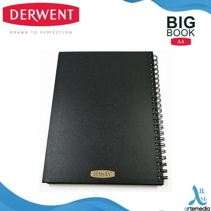 

Gilaa!!! Buku Sketsa Derwent A4 Big Book Hard Cover Wire Bound Sketchbook Promo