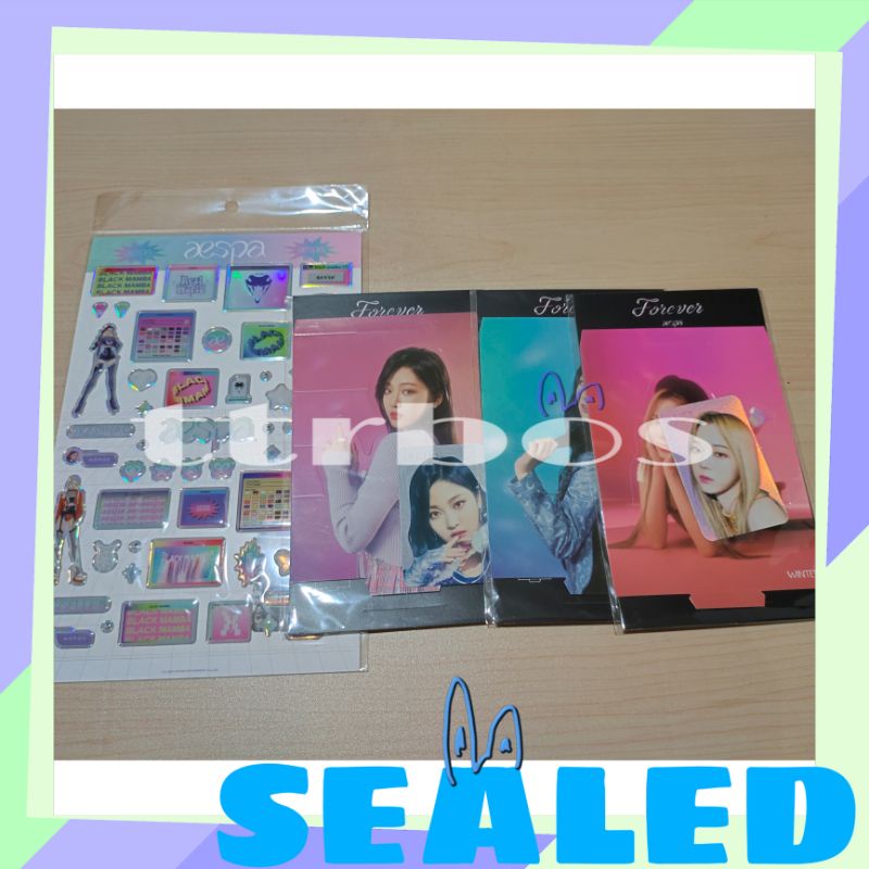 (OFFICIAL) AESPA EPOXY BM KARINA, FOREVER MD WINTER GISELLE NINGNING (BACA DESKRIPSI)