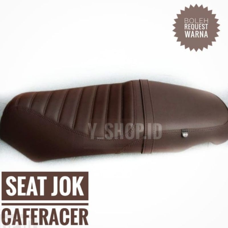 Jok Motor Caferacer MBtech Scoopy Jok Custom Scoopy