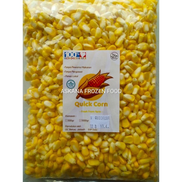 Jual Jagung Pipil Manis 1kg Shopee Indonesia 7036