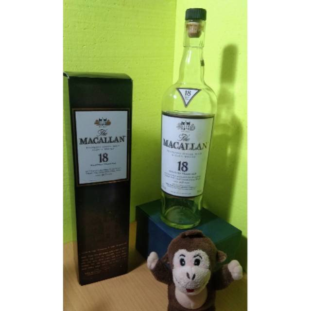 Botol bekas miras Macallan 700 ml